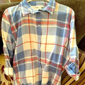 Plaid Button Down H&M (Woman’s Large)